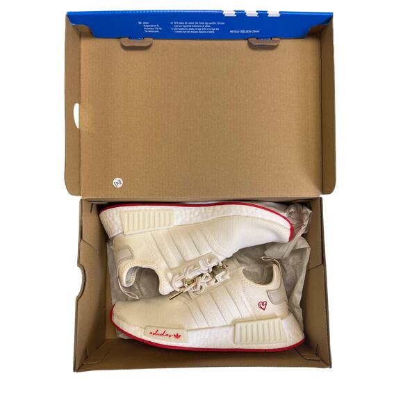 adidas Originals NMD_R1 Valentines Day Sneakers Red IG2730 Women’s Size 7 New - Picture 8 of 9